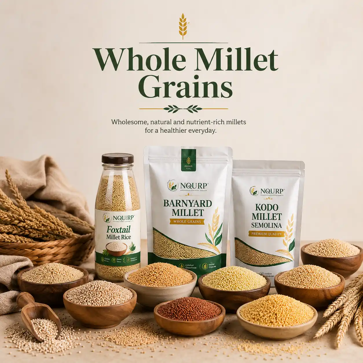 Whole Millet Grains