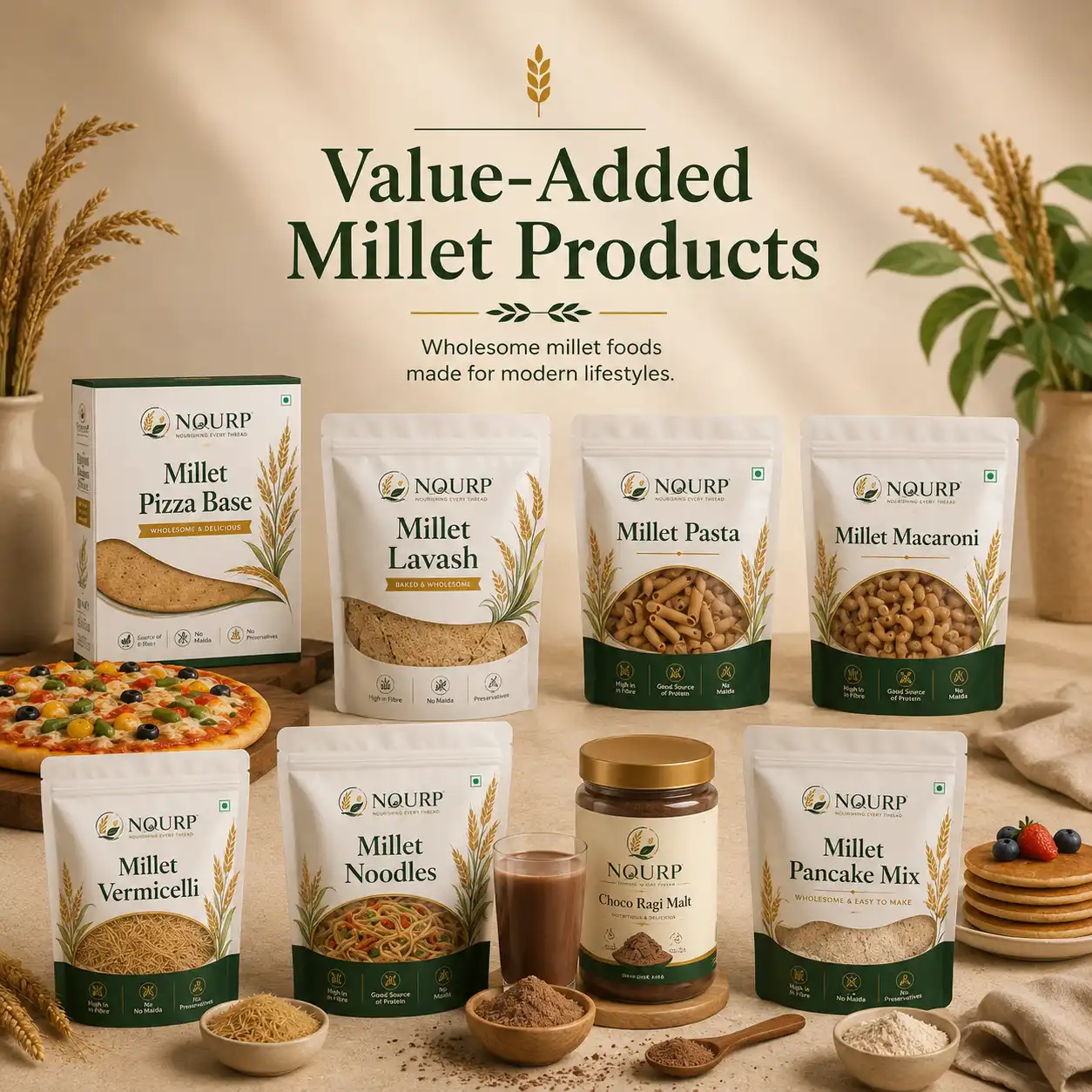 Value-Added Millet Products