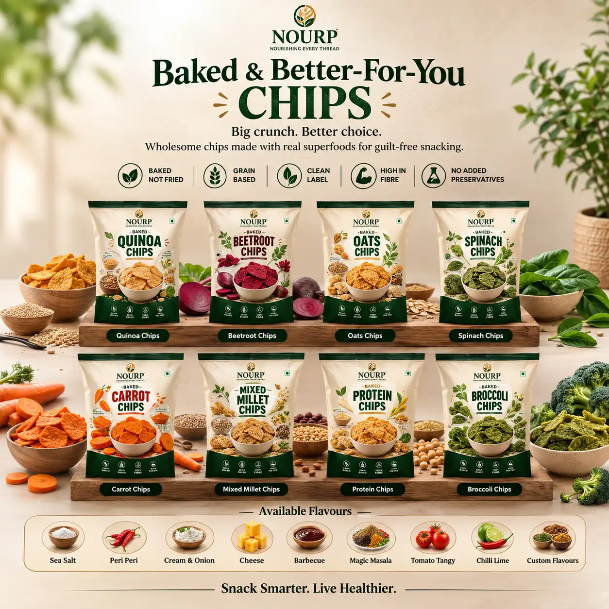 Baked & Better-For-You Chips