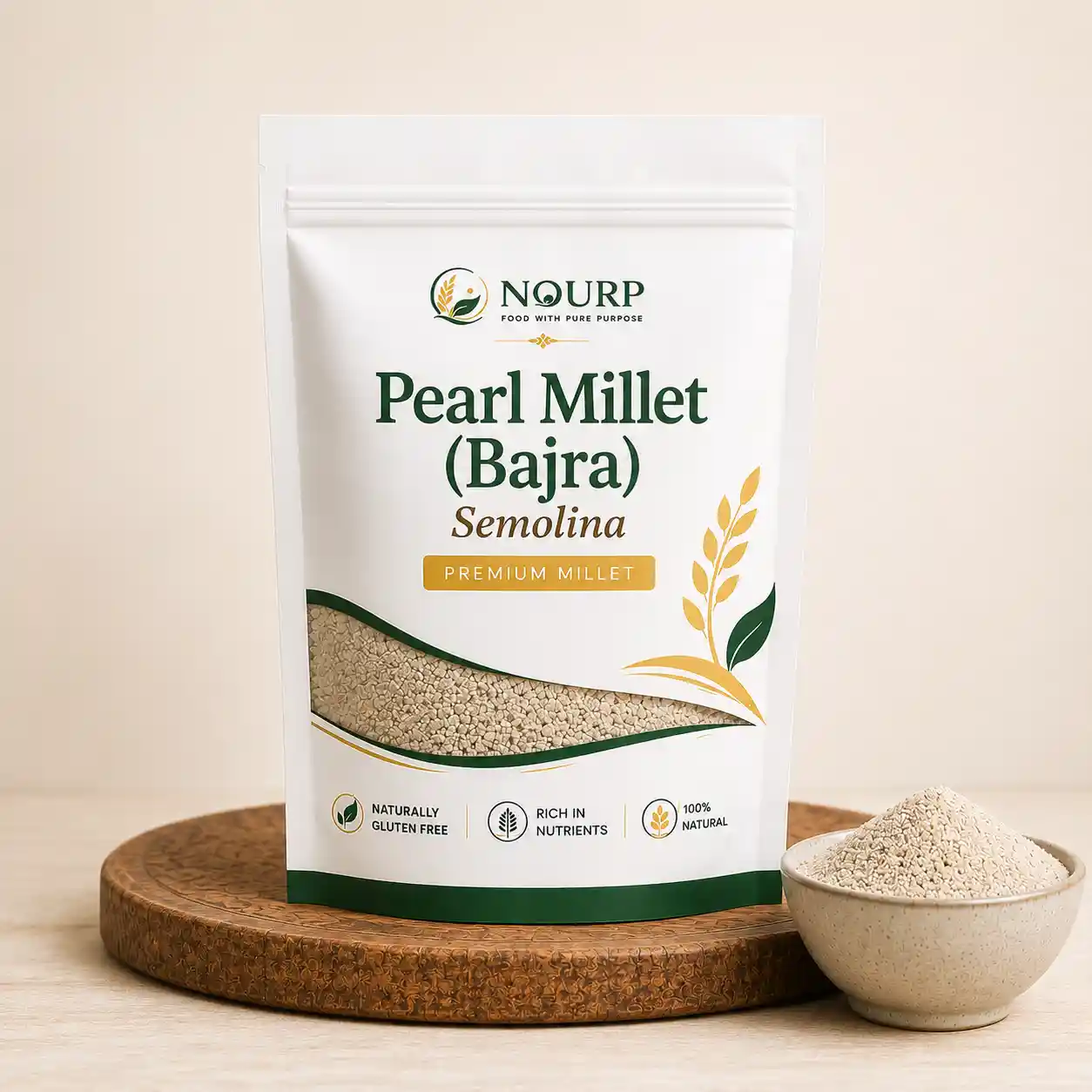 Pearl Millet (Bajra) Semolina
