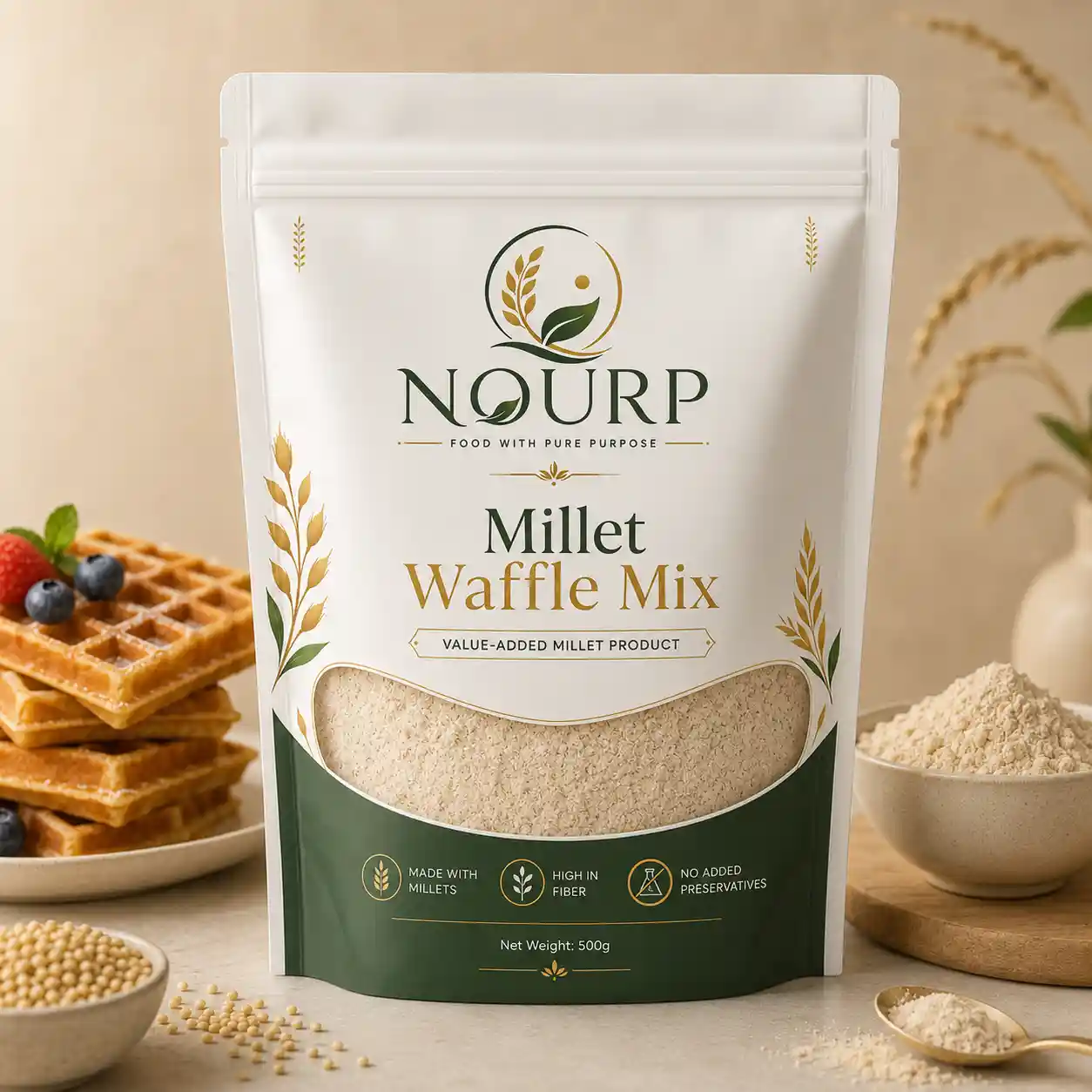 Millet Waffle Mix