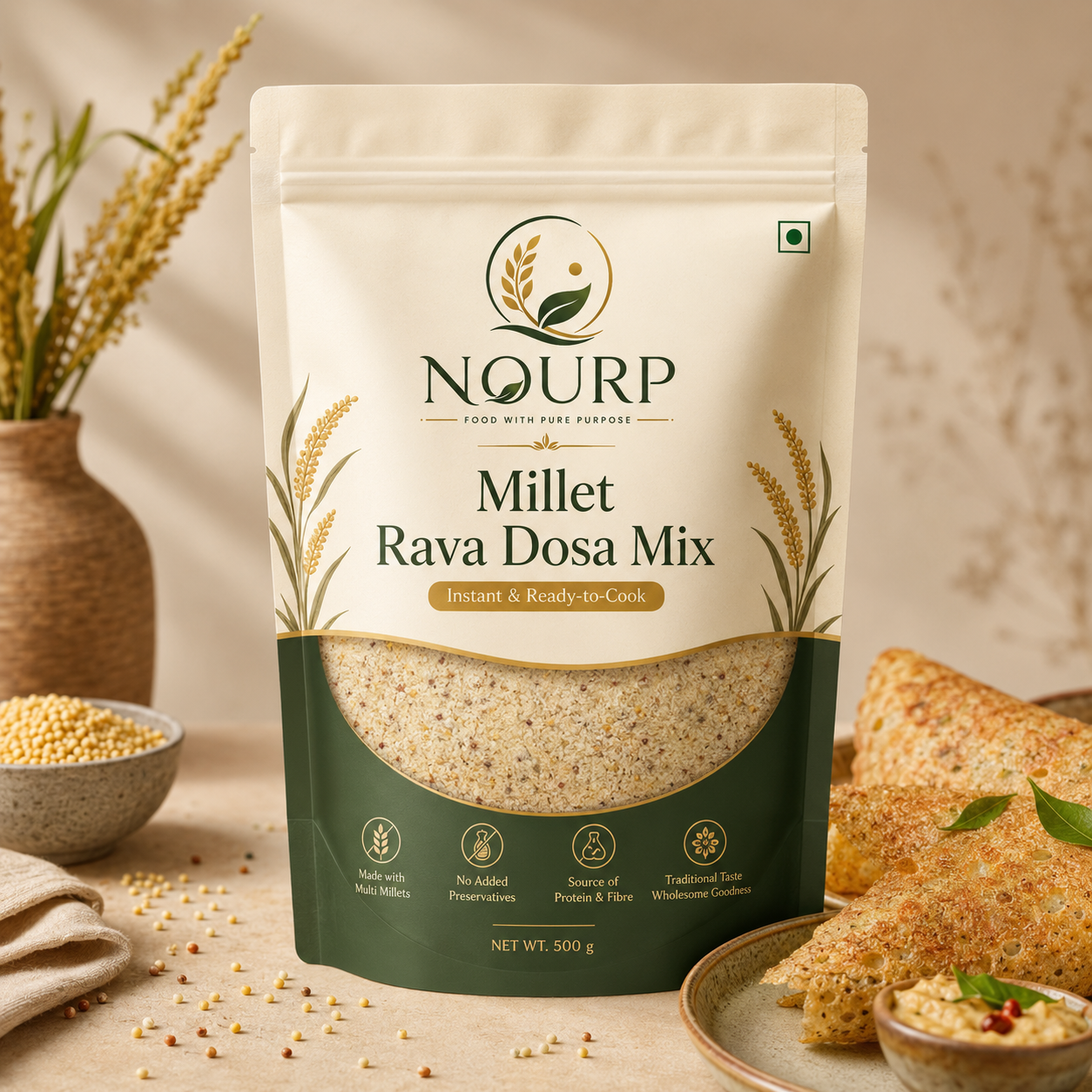 Millet Rava Dosa Mix
