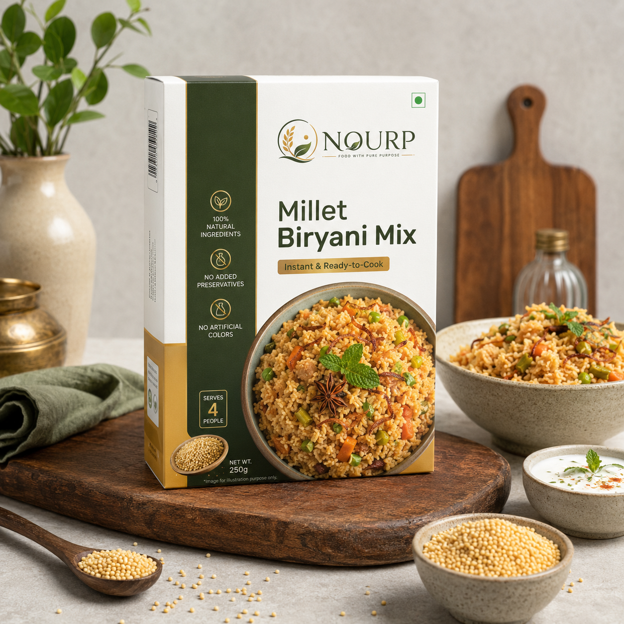 Millet Biryani
