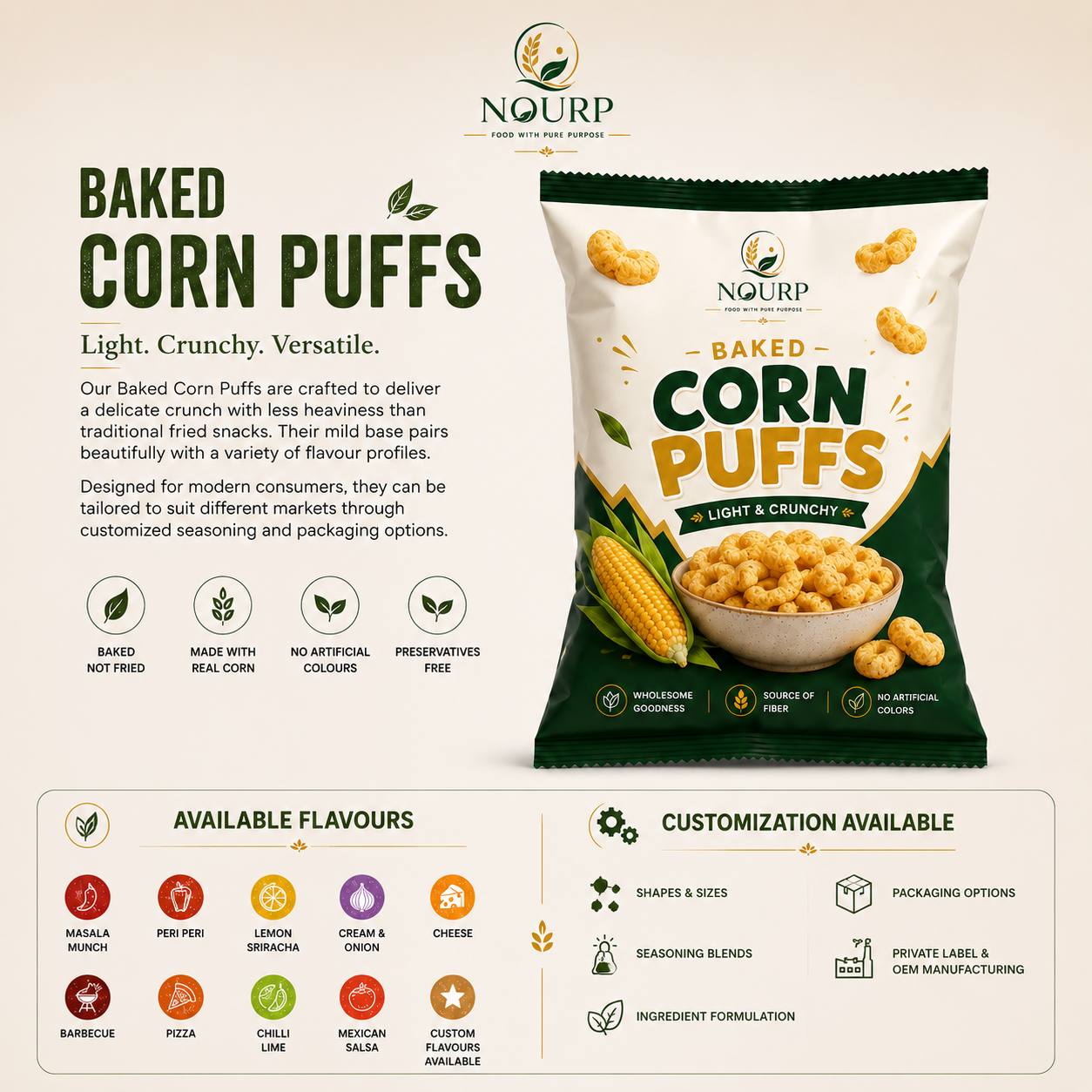 Baked Corn Puffs
