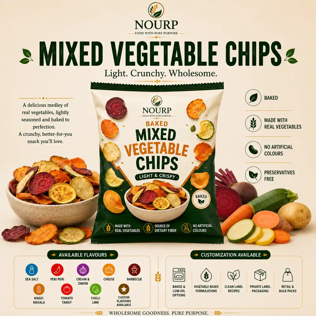 Mixed Vegetable Chips