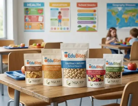 Healthy snack packs for education