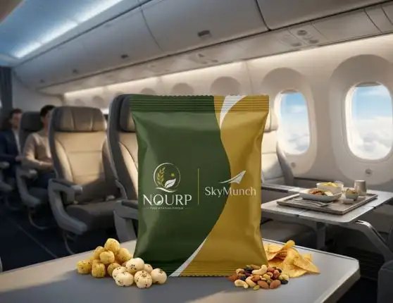 Customized airline and travel snack packs