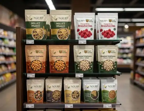 Private-label food products for retail and modern trade